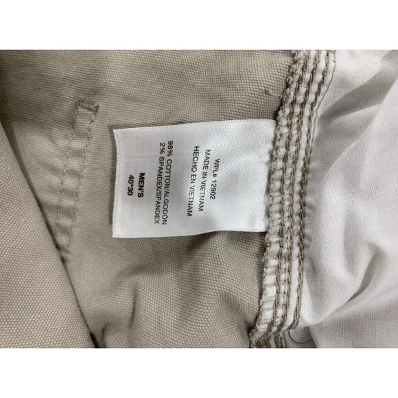 COLEMAN Size 40 Men's Cut-off Cropped Pants-to-Shorts Cargo Pockets Utility Work - Picture 9 of 16